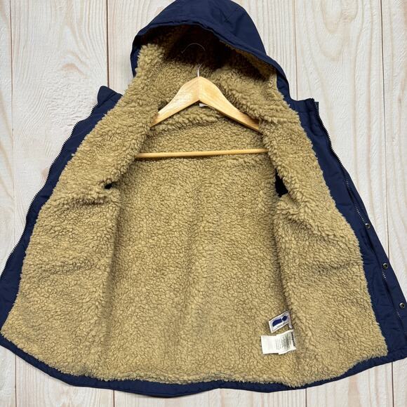 Patagonia Boys M 10 Infurno Sherpa Fleece Lined Water-Resistant Hoody Jacket - Picture 9 of 11